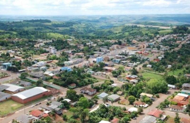 Vista aérea Saudade do Iguaçu