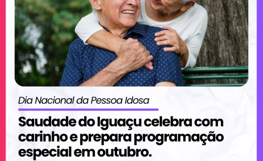 Parabéns aos nossos idosos!