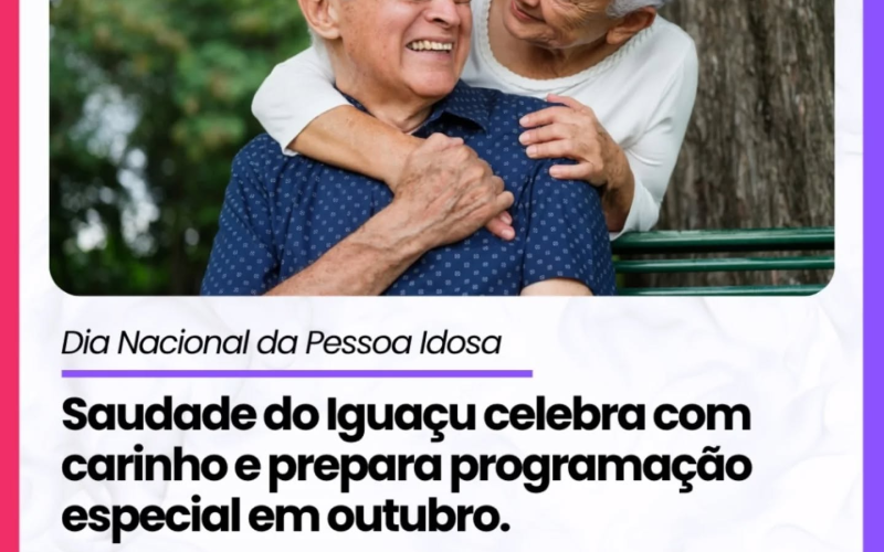 Parabéns aos nossos idosos!
